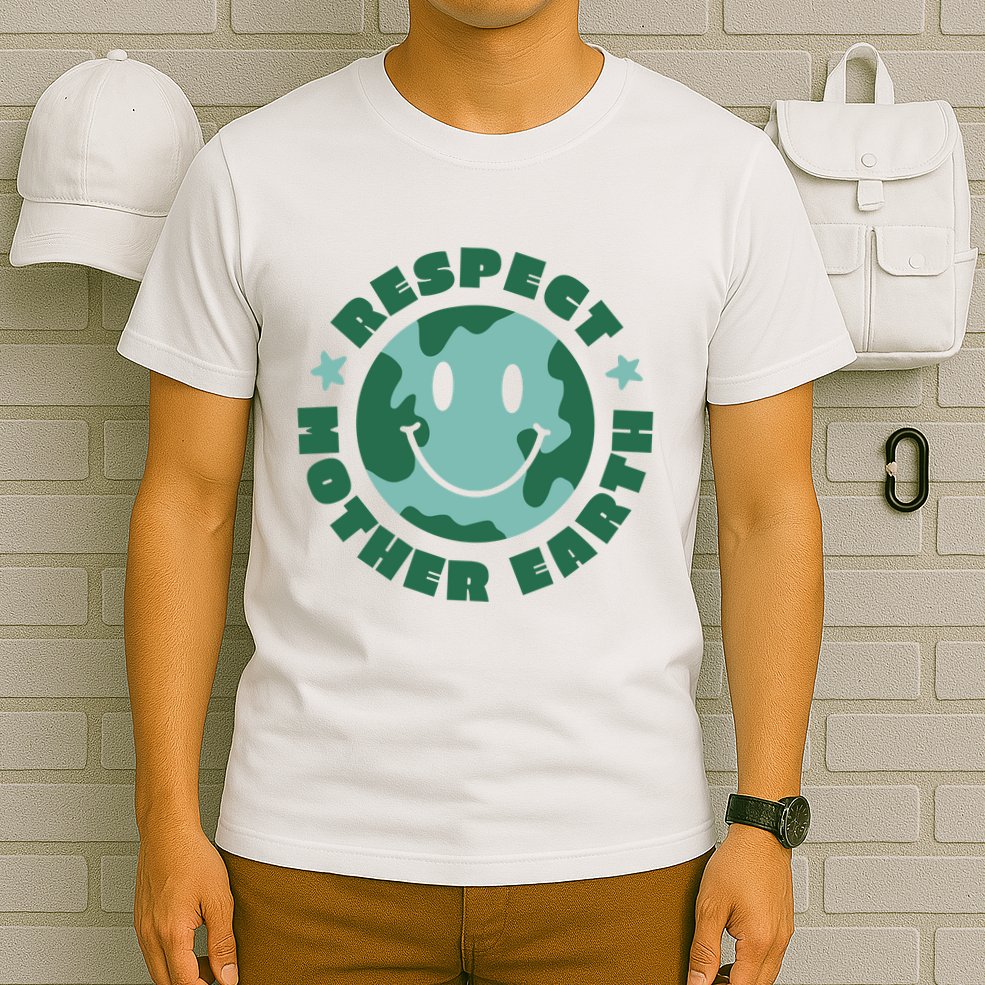 Respect Mother Earth Planet T-Shirt