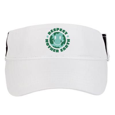 Respect Mother Earth Planet Adult Drive Performance Visor