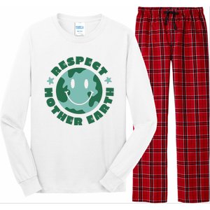 Respect Mother Earth Planet Long Sleeve Pajama Set