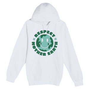 Respect Mother Earth Planet Premium Pullover Hoodie