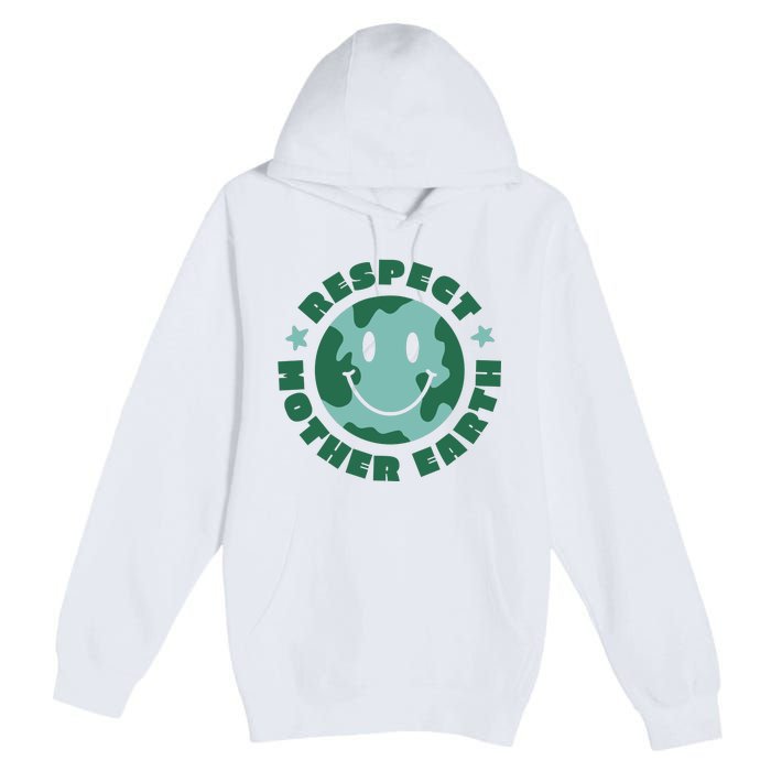 Respect Mother Earth Planet Premium Pullover Hoodie