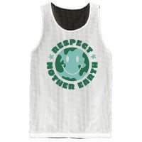 Respect Mother Earth Planet Mesh Reversible Basketball Jersey Tank