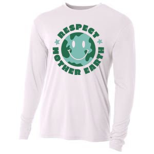 Respect Mother Earth Planet Cooling Performance Long Sleeve Crew