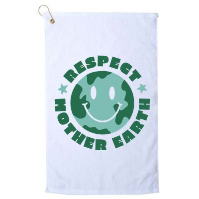 Respect Mother Earth Planet Golf Towel