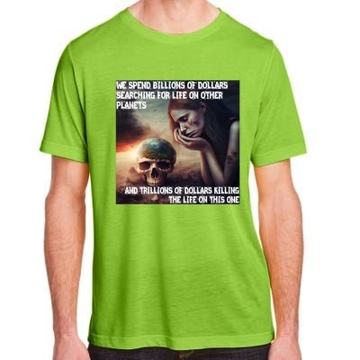 Respect Mother Earth Our Planet To Live Gift Adult ChromaSoft Performance T-Shirt