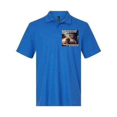 Respect Mother Earth Our Planet To Live Gift Softstyle Adult Sport Polo