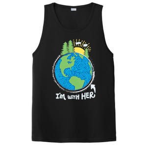 Respect Mother Earth I'm With Her Climate Protest Gift PosiCharge Competitor Tank