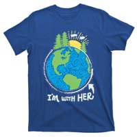 Respect Mother Earth I'm With Her Climate Protest Gift T-Shirt