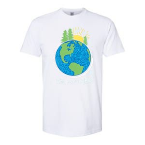 Respect Mother Earth I'm With Her Climate Protest Gift Softstyle CVC T-Shirt