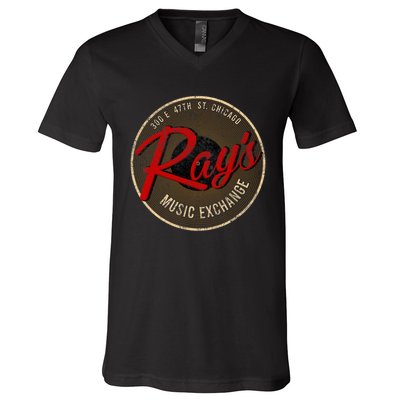 Ray Music Exchange 80s Chicago Gift V-Neck T-Shirt