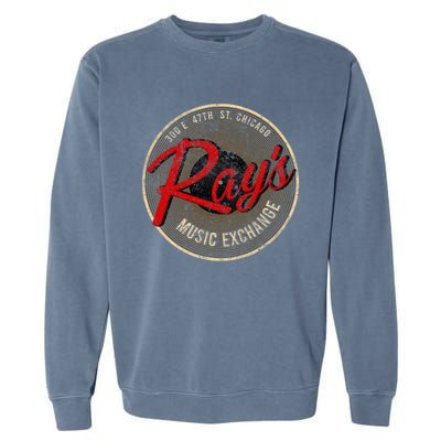 Ray Music Exchange 80s Chicago Gift Garment-Dyed Sweatshirt