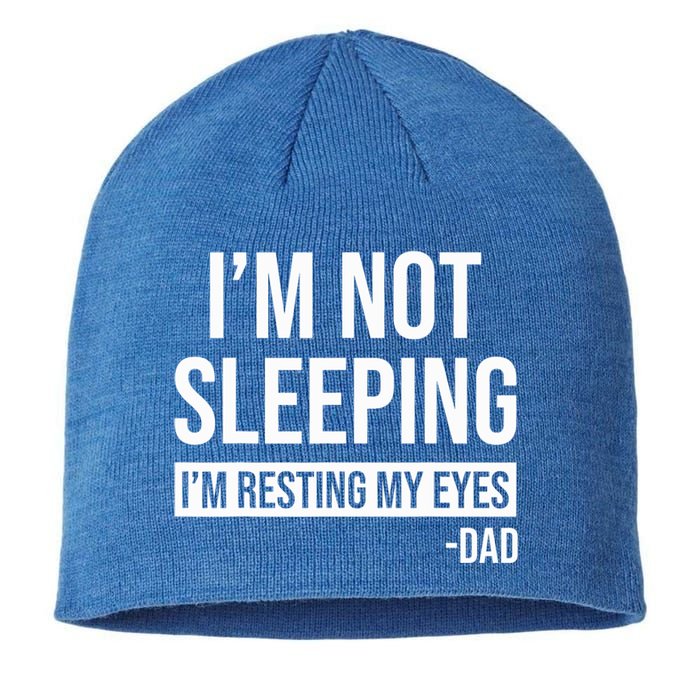 Resting My Eyes I'm Not Sleeping I'm Just Resting My Eyes Gift Sustainable Beanie