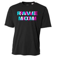 Rave Mom Edm Music Festival Mother Optical Illusion Trippy Cooling Performance Crew T-Shirt