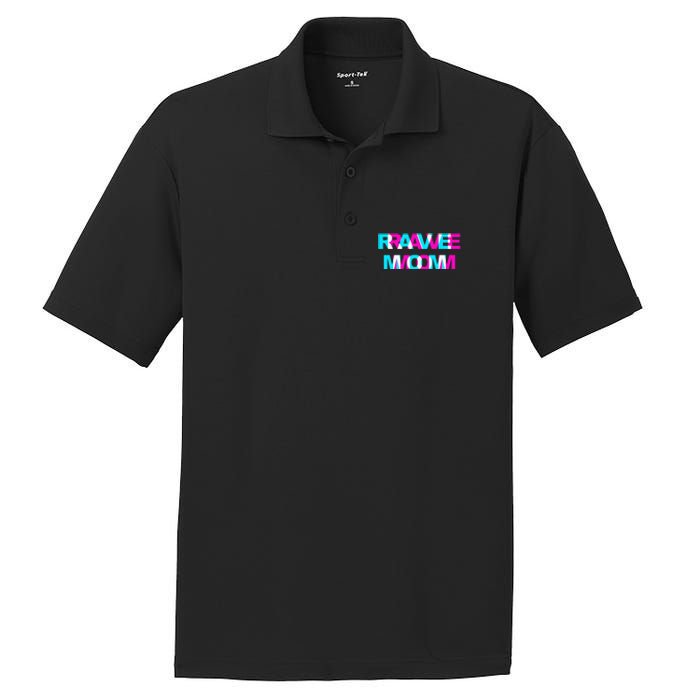 Rave Mom Edm Music Festival Mother Optical Illusion Trippy PosiCharge RacerMesh Polo