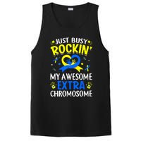 Rocking My Extra Chromosome World Down Syndrome Awareness PosiCharge Competitor Tank