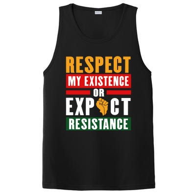 Respect My Existence Or Expect Resistance PosiCharge Competitor Tank