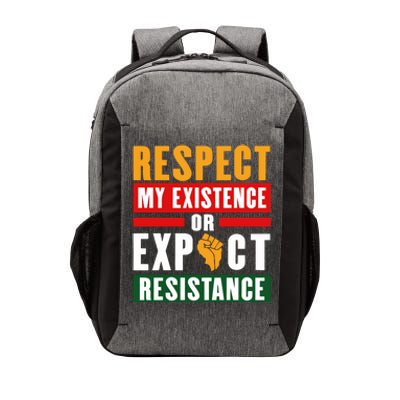 Respect My Existence Or Expect Resistance Vector Backpack