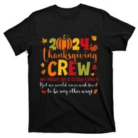 Retro Matching Family 2024 Thanksgiving Crew Pumpkin Autumn T-Shirt