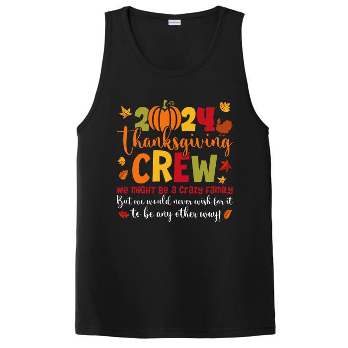 Retro Matching Family 2024 Thanksgiving Crew Pumpkin Autumn PosiCharge Competitor Tank