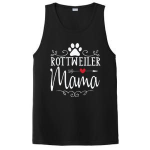 Rottweiler Mama Funny Rottweiler Lover PosiCharge Competitor Tank