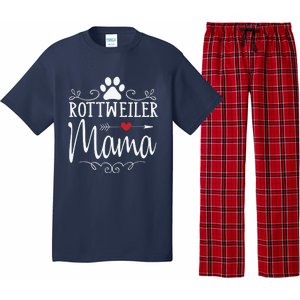 Rottweiler Mama Funny Rottweiler Lover Pajama Set