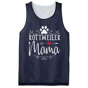 Rottweiler Mama Funny Rottweiler Lover Mesh Reversible Basketball Jersey Tank