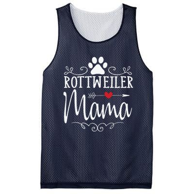 Rottweiler Mama Funny Rottweiler Lover Mesh Reversible Basketball Jersey Tank