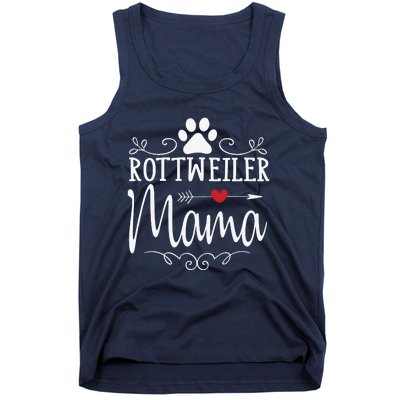 Rottweiler Mama Funny Rottweiler Lover Tank Top