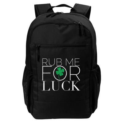Rub Me For Luck Saint Patrick's Day Parade Backpack