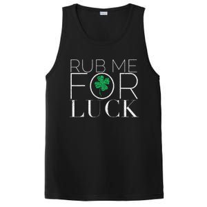 Rub Me For Luck Saint Patrick's Day Parade PosiCharge Competitor Tank