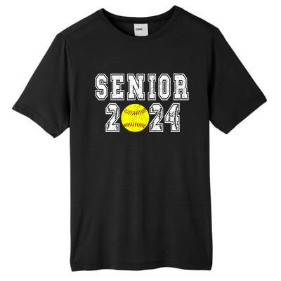 Retro Matching Family Softball Class Of 2024 Dad Tall Fusion ChromaSoft Performance T-Shirt