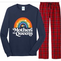 Rainbow Mothers For Queens Support Drag Is Not A Crime Long Sleeve Pajama Set