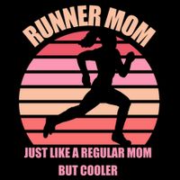 Runner Mom Funny Marathon Running Jogging Mothers Day Gift Drawstring Bag