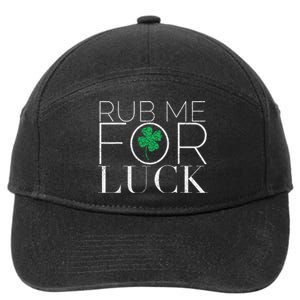 Rub Me For Luck Saint Patrick's Day Parade 7-Panel Snapback Hat