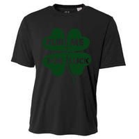 Rub Me For Luck St. Patrick's Day Funny Cooling Performance Crew T-Shirt