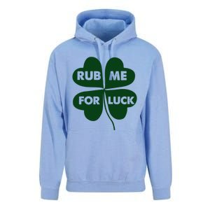 Rub Me For Luck St. Patrick's Day Funny Unisex Surf Hoodie