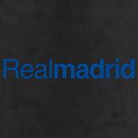 Real Madrid Football Club Text 7 Panel Mesh Trucker Snapback Hat