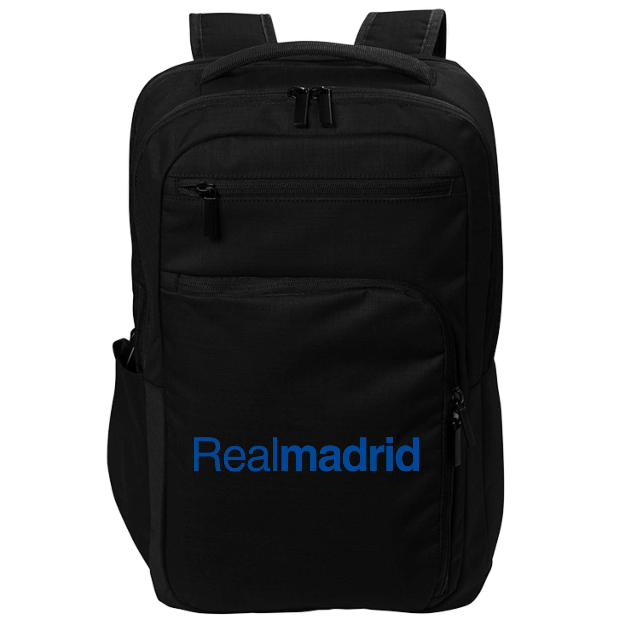 Real Madrid Football Club Text Impact Tech Backpack