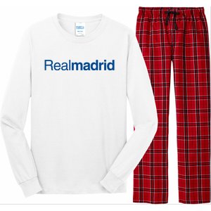 Real Madrid Football Club Text Long Sleeve Pajama Set