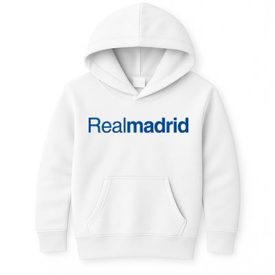 Real Madrid Football Club Text Kids Hoodie