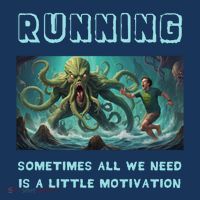 Running Motivation Funny Cthulhu Lovecraft Mousepad