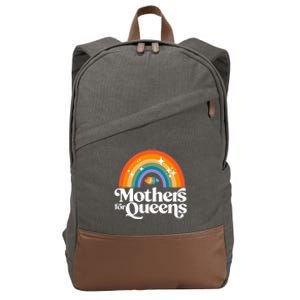 Rainbow Mothers For Queens Support Drag Is Not A Crime Cotton Canvas Backpack