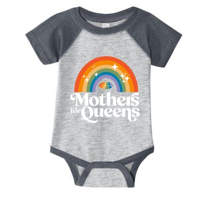 Rainbow Mothers For Queens Support Drag Is Not A Crime Infant Baby Jersey Bodysuit