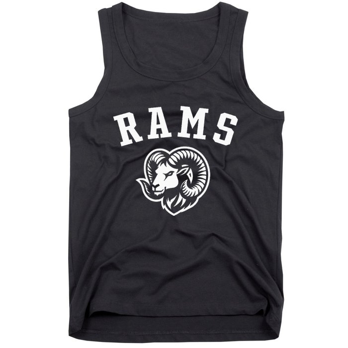 Rams Mascot For Players And Fans Tank Top