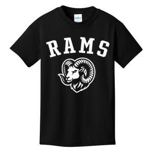 Rams Mascot For Players And Fans Kids T-Shirt