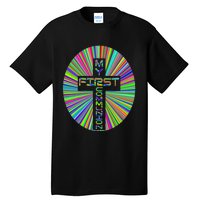 Religious My First Communion Cross Christian Faith Church Tall T-Shirt