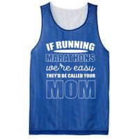 Running Marathons Funny Mom Gift Mesh Reversible Basketball Jersey Tank