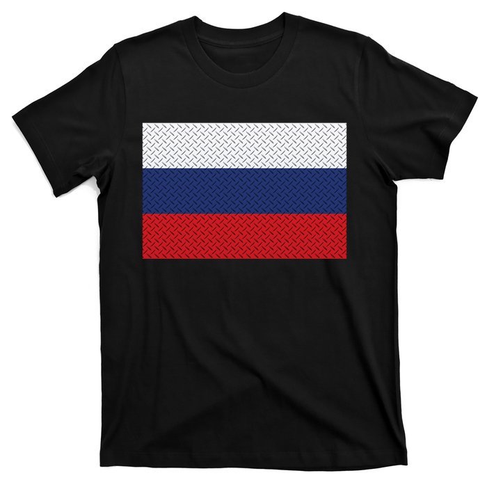 Russian Metal Flag T-Shirt