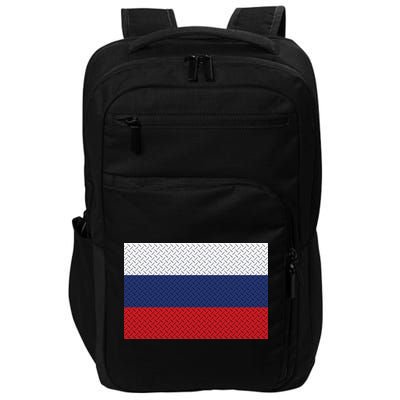 Russian Metal Flag Impact Tech Backpack