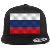 Russian Metal Flag Flatbill Hat